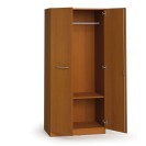 Szafa ubraniowa biurowa PRIMO, 1 półka, drążek do szafy, 1781 x 800 x 500 mm, czereśnia