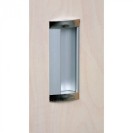 Szafka biurowa, drzwi przesuwne MIRELLI A+, 800 x 400 x 800 mm, biała
