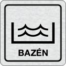 Tabuľka na dvere - Bazén