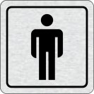 Tabuľka na dvere - WC muži