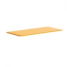 Tischarbeitsplatte BLOCK, 1600 x 800 x 25 mm, Orange