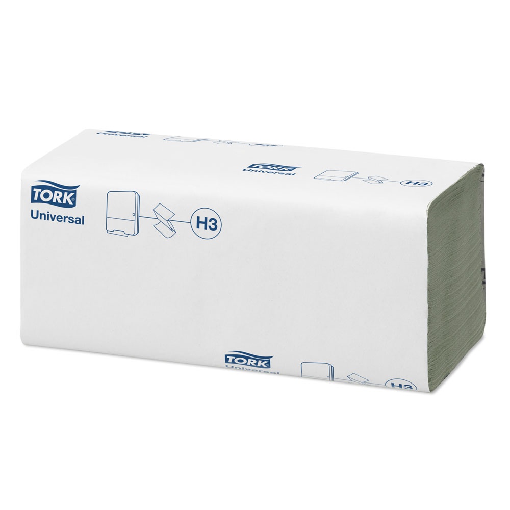 Tork Universal papierové utierky ZZ, jemné, zelené, 20x 200 ks
