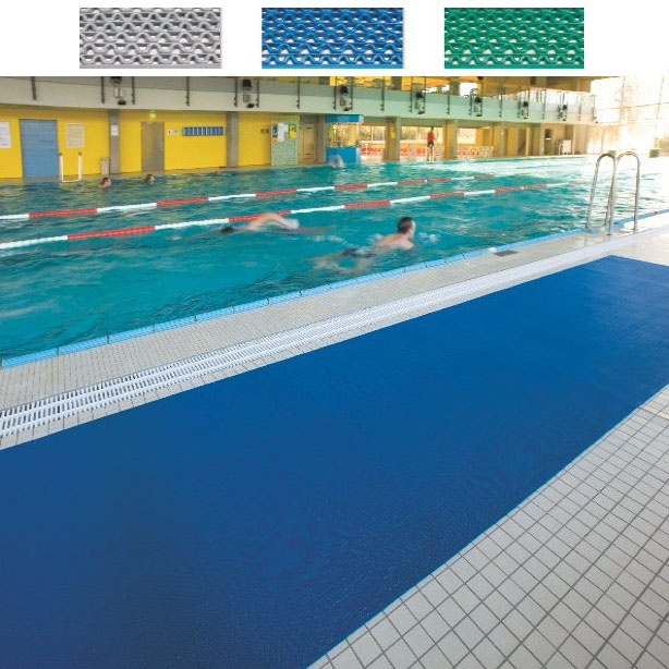 Univerzálna vinylová rohož, 8 mm, šírka 1,2 m, zelená, metráž