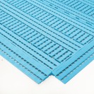 Vysokozátěžový protiúnavový podlahový rošt, 0,6 x 1,2 m, modrý