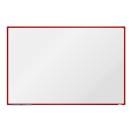 Whiteboard, Magnettafel boardOK, 1800 x 1200 mm, roter Rahmen