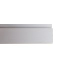 Zakončovacia lišta FINIO pre panely REPONIO, 186 cm, sivá