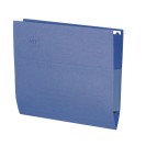 Závěsné desky s bočnicemi, modré, 50 ks