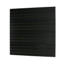 Závesný panel STORIA, 300 x 17 x 1220 mm, čierna