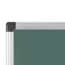 Zielona ceramiczna tablica szkolna do pisania na ścianę, magnetyczna, 1200 x 900 mm
