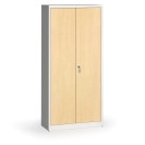 Zvárané skrine s lamino dverami, 1950 x 920 x 400 mm, RAL 7035/breza