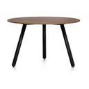 Tisch FUSION RONDO 1200 mm, Nussbaum