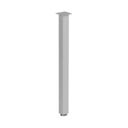Tischbein 60x60 mm, silber