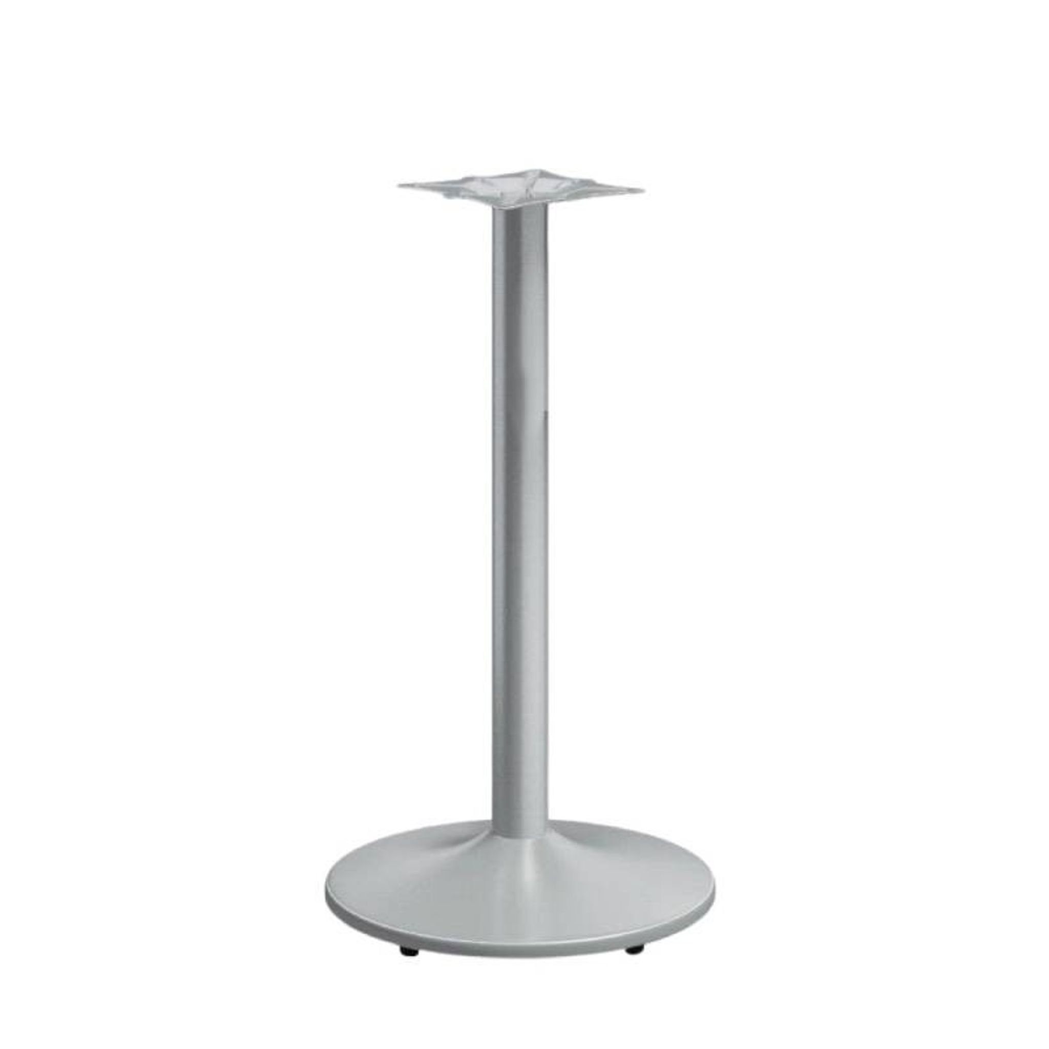 Tischgestell OLYMPO, hoch, 1100 x 420 mm, grau