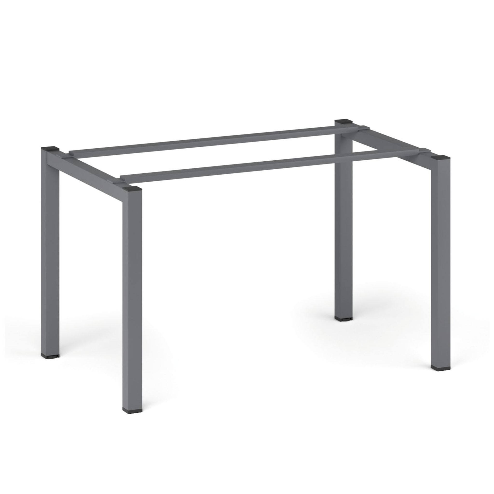 Tischgestell SQUARE, 1200 x 600 x 725 mm, schwarz