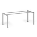 Tischgestell SQUARE, 1800 x 800 x 725 mm, grau-silber