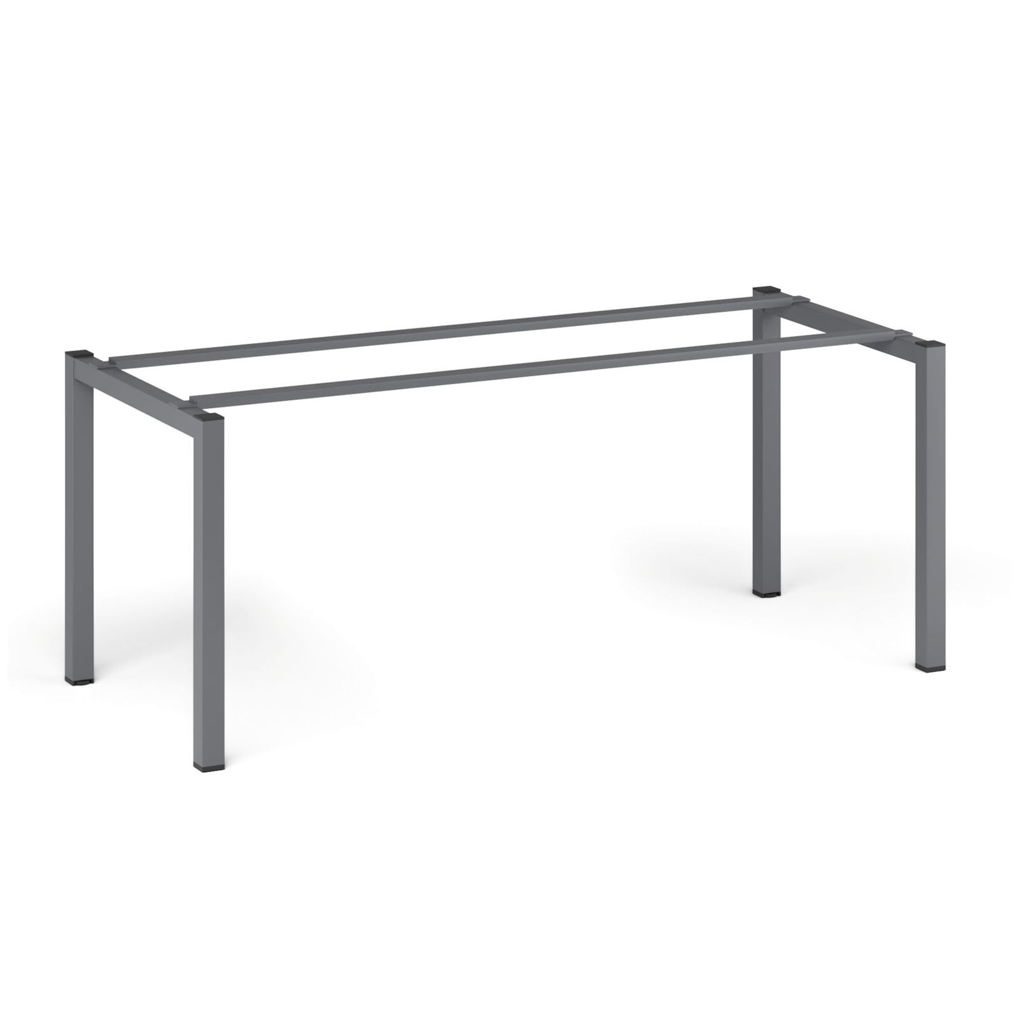Tischgestell SQUARE, 1800 x 800 x 725 mm, schwarz