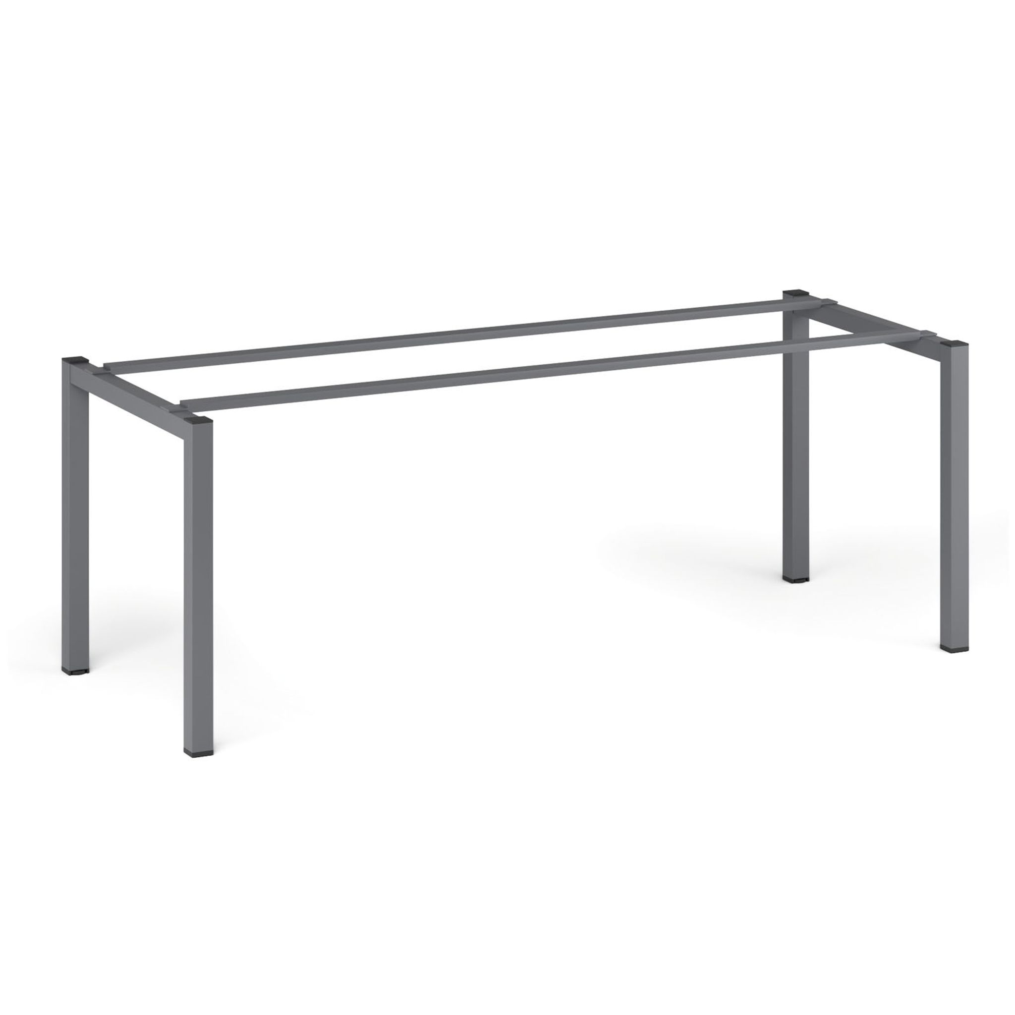 Tischgestell SQUARE, 1800 x 800 x 725 mm, schwarz