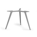 Tischgestell ZEN, 1036 x 725 mm, grau-silber