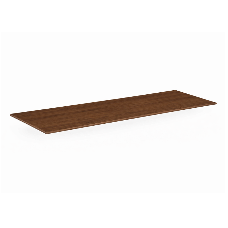 B2B Partner Tischplatte 1400 x 600 x 18 mm, Nussbaum