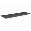 Tischplatte 1700 x 500 x 18 mm, Graphit