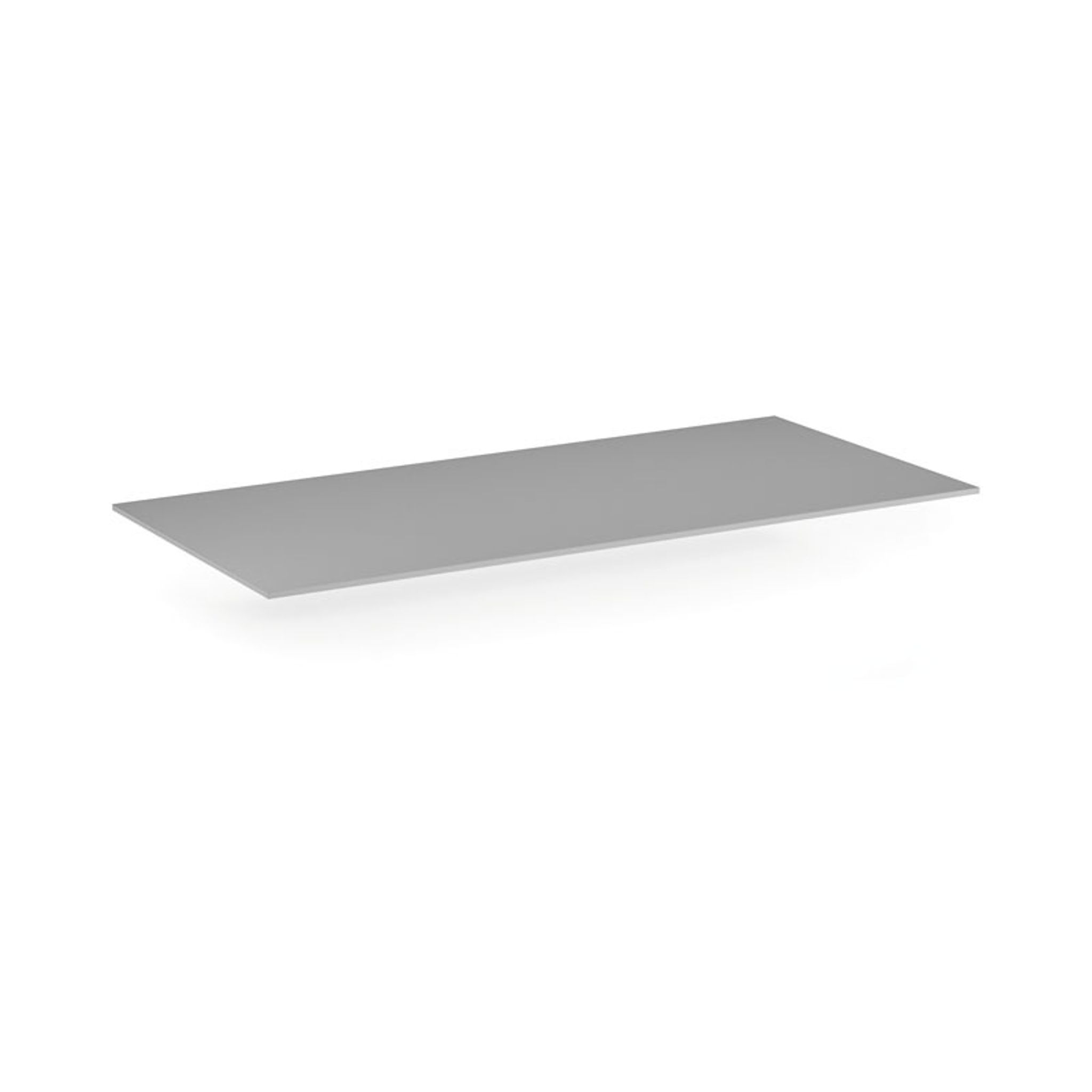 Tischplatte 2000 x 1000 x 18 mm, grau