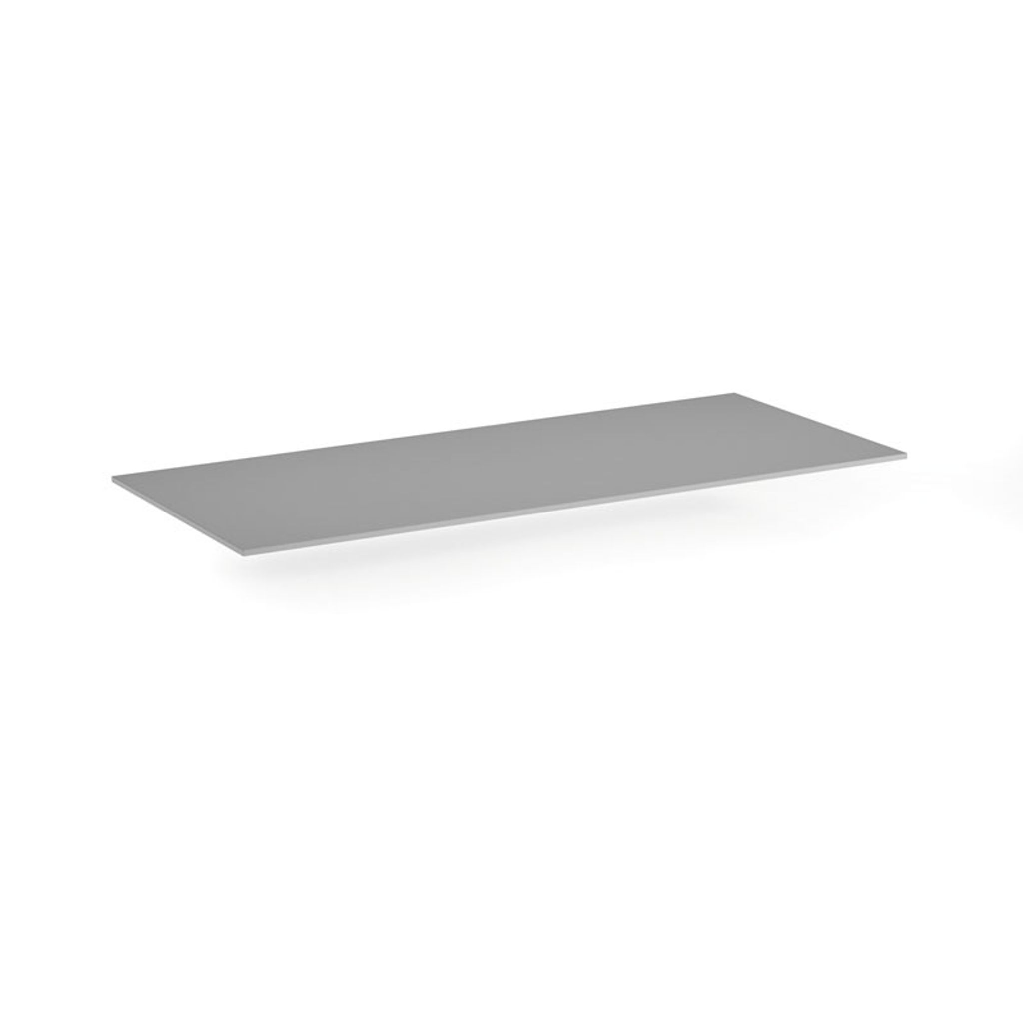 Tischplatte 2000 x 900 x 18 mm, grau