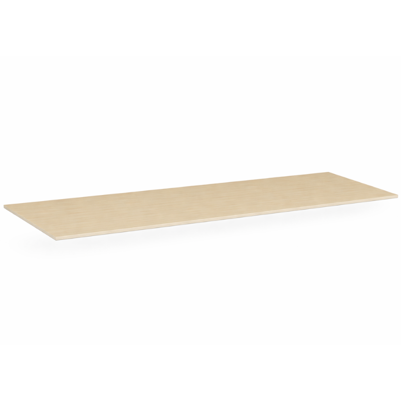 B2B Partner Tischplatte 2200 x 800 x 18 mm, Birke