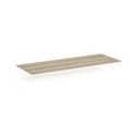 Tischplatte 2200 x 800 x 18 mm, Eiche natur