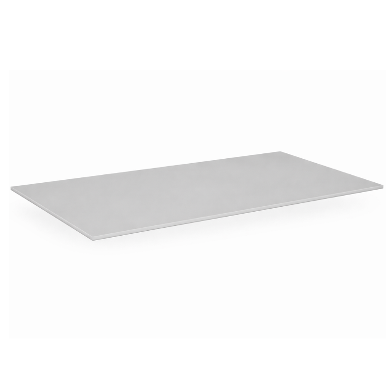 B2B Partner Tischplatte 2400 x 1200 x 18 mm, grau