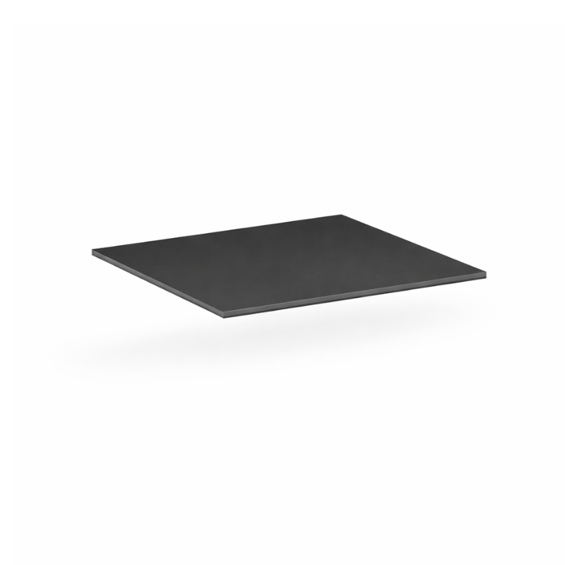 B2B Partner Tischplatte 600 x 600 x 18 mm, Graphit