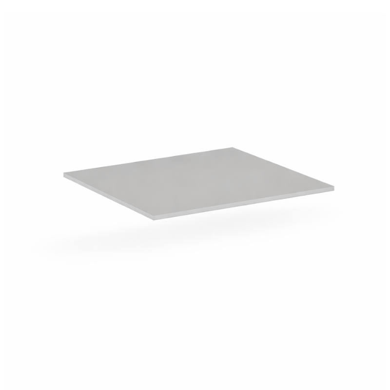 B2B Partner Tischplatte 600 x 600 x 18 mm, grau