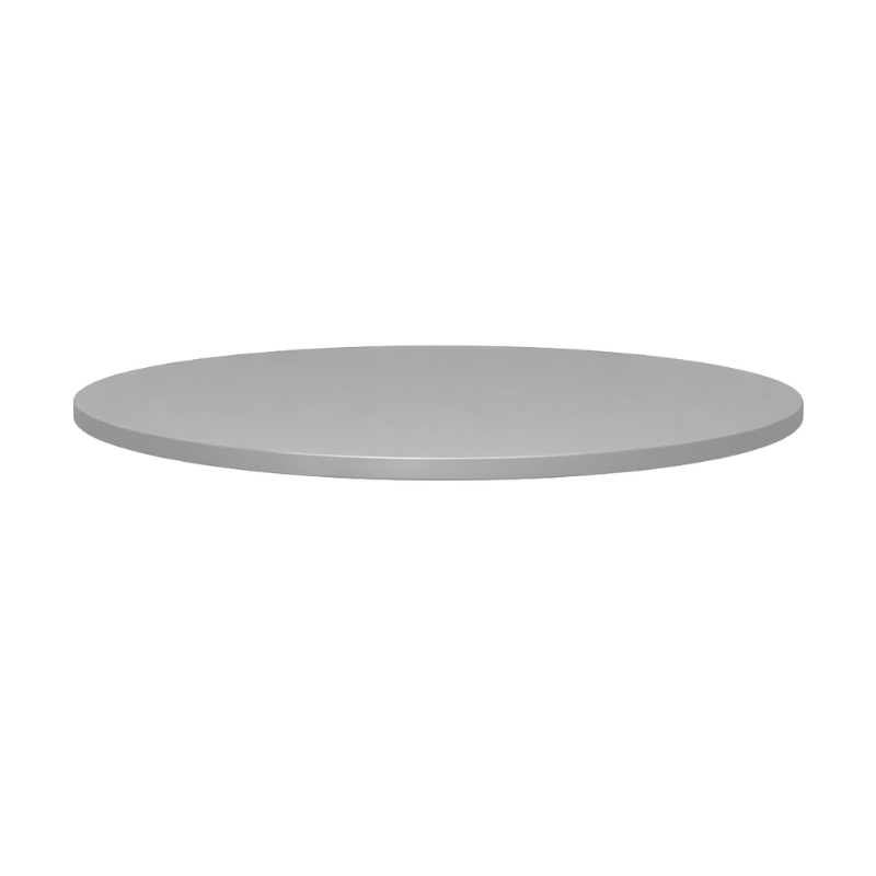 B2B Partner Tischplatte, Kreis 1000 mm, grau