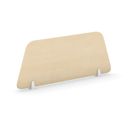 Tischtrenner MIRELLI, 800 x 300 mm, Birke