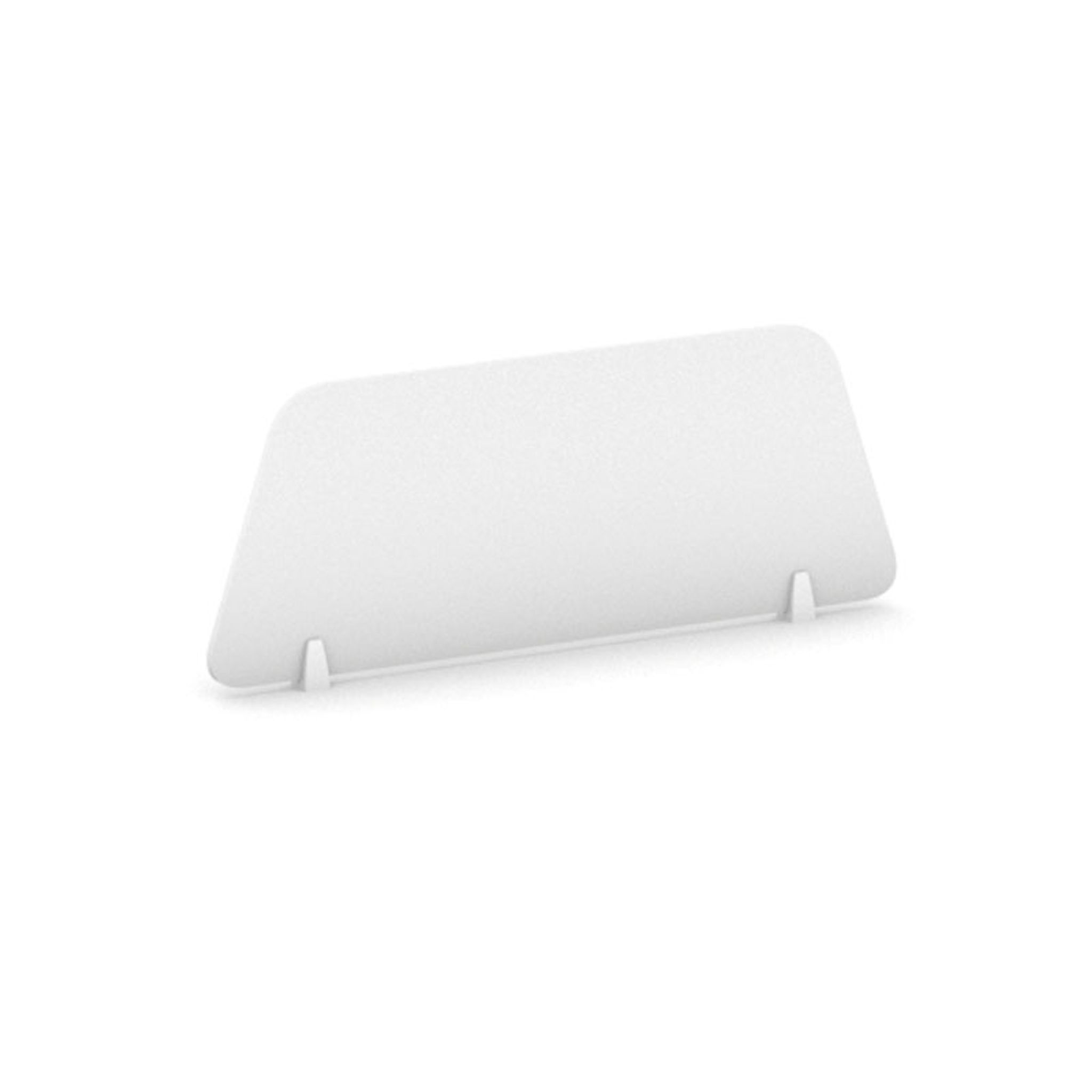 Tischtrenner MIRELLI, 800 x 300 mm, weiß