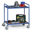 Tischwagen mit 2 Etagen 750 x 420 mm, blau