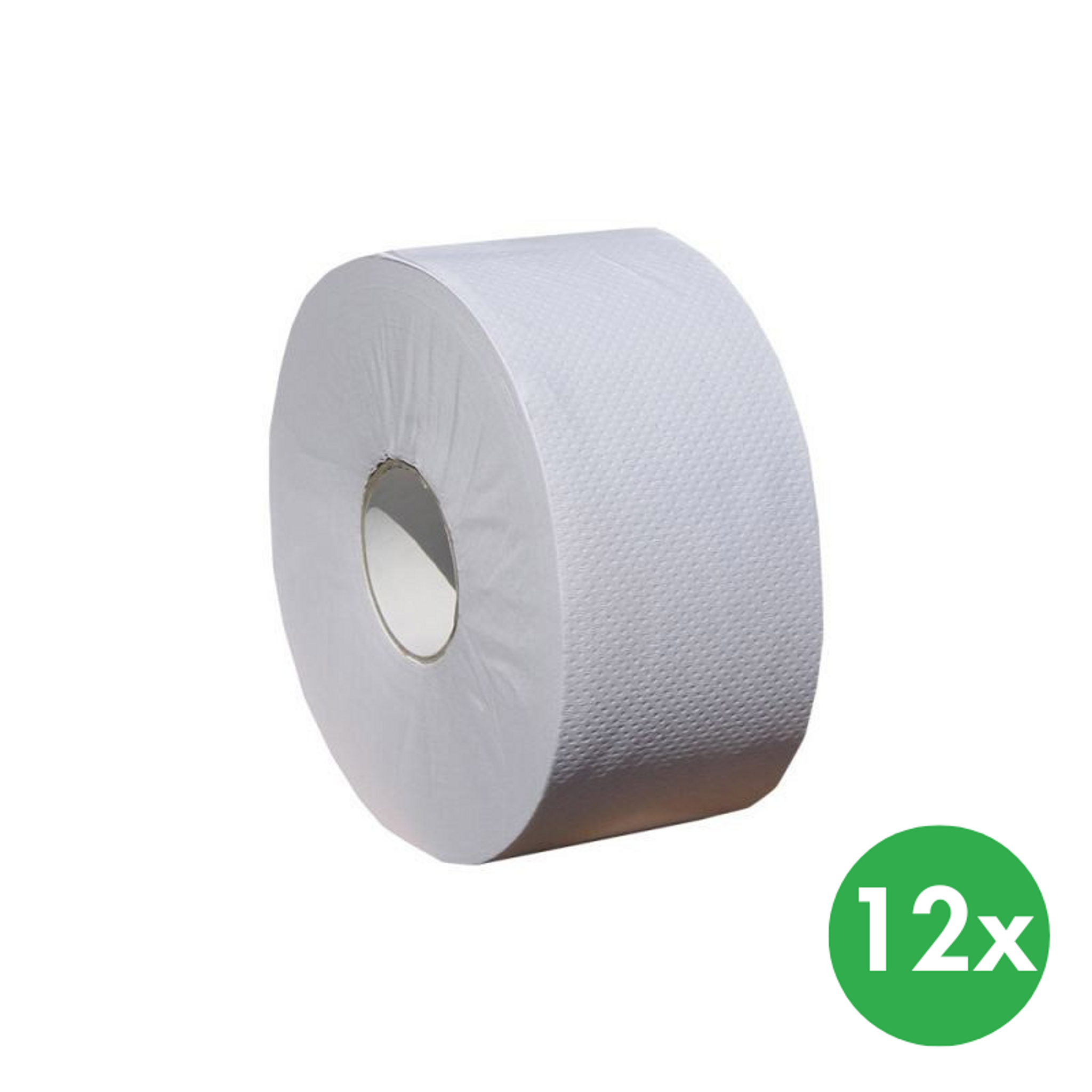 Toilettenpapier, einlagig, natur, Rolle 220 m, 12 Stk