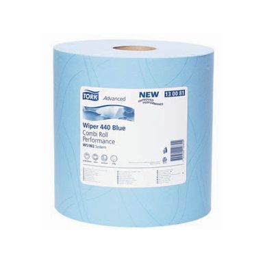 Tork Advanced Wischtuch 420 blau Rolle Performance, blau, 235 mm