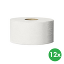 Tork Universal Toilettenpapier - Mini Jumbo Rolle, Rolle 240 m, 12 Stk