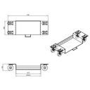 Transport-Umzugsplattform, 2er-Set, Tragfähigkeit 450 kg