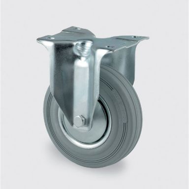 Transportní kolečko TENTE s krytem 125 mm, šedá guma