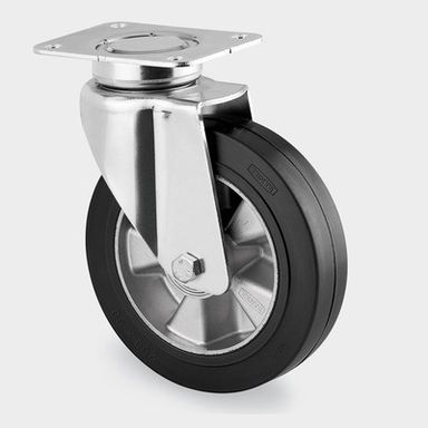 Transportní kolo TENTE s gumovým běhounem otočné 125 mm