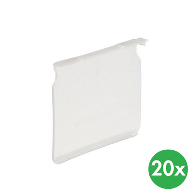 Trennwände für Regalkästen aus Kunststoff MAX, Breite 115 mm, 20 Stk.