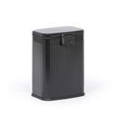 Tretabfalleimer 13 l, lackiert, schwarz