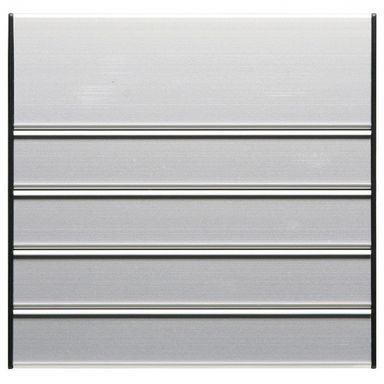 Türschild für Papier/selbstklebende Folie, 187 x 187 mm, 1+4 Zeilen