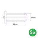 U-Halter - Auge - Werkzeughalter für EUROPERFO-Platten