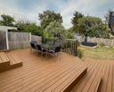 Ukončovací lišty k WPC terasovým prknům, koextrudované, 50 x 2850 mm, 10 ks, teak