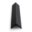 Ukončovacie lišty k WPC terasovým doskám, koextrudované, 50 × 2850 mm, 10 ks, antracit