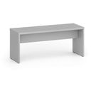 Umkleidebank 1+1 GRATIS, 1000 mm breit, grau