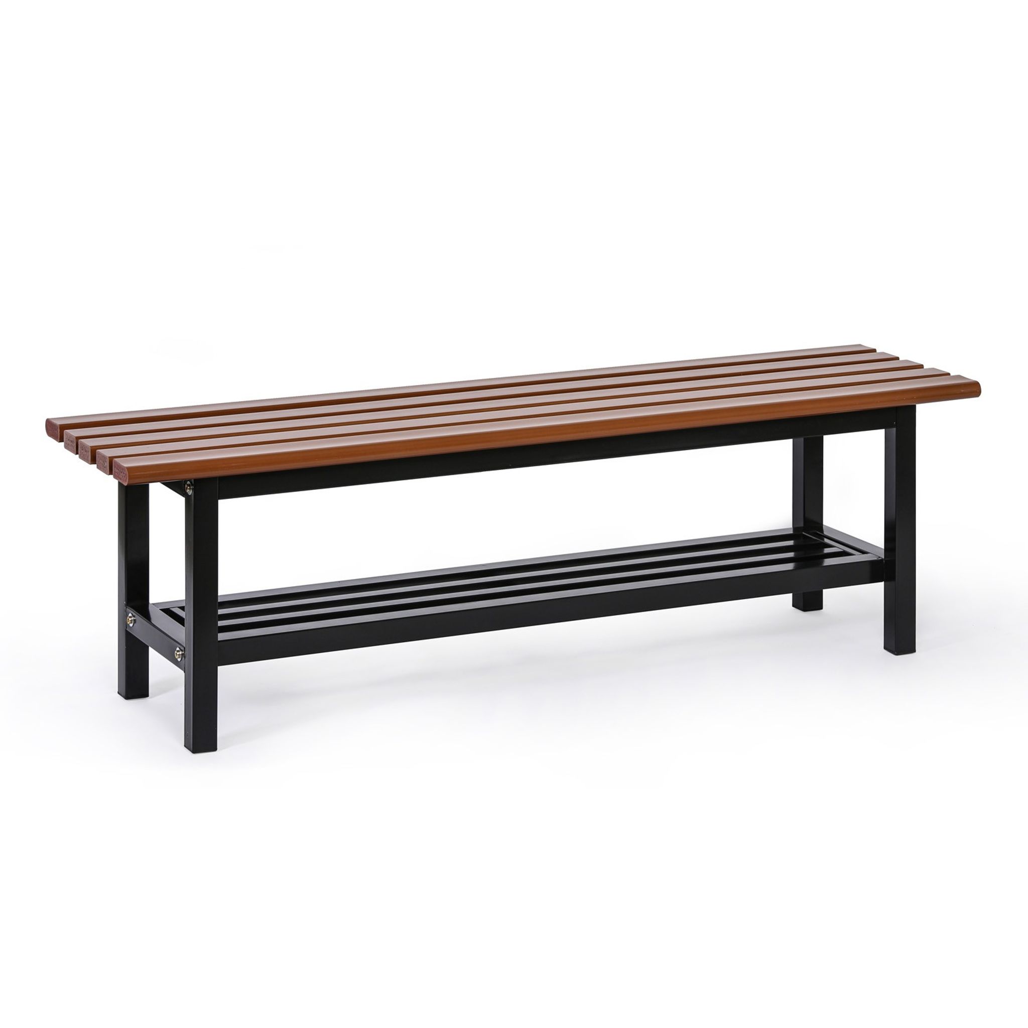 Umkleidebank SITO, 1500 mm, braun