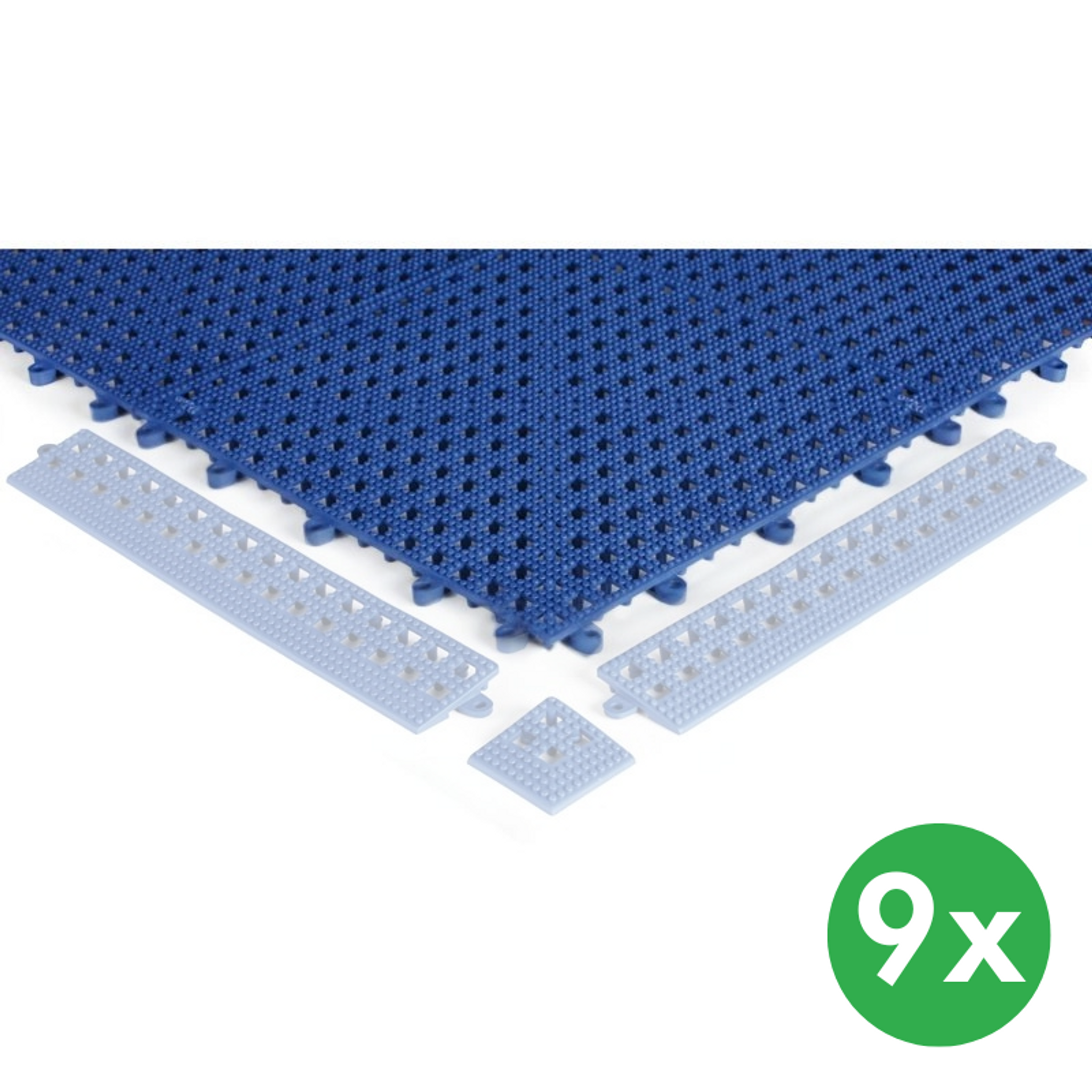 Variabilní ohebné dlaždice do mokrého prostředí, 0,3 x 0,3 m, 9 ks